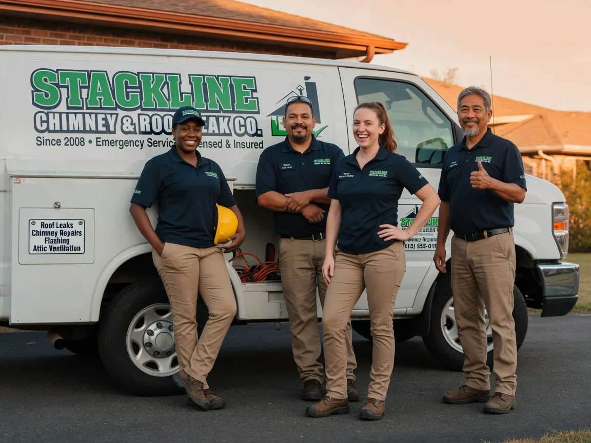 Chimney flashing repair company in Warden, WA